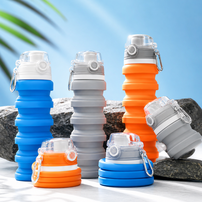 Botella Deportiva Plegable